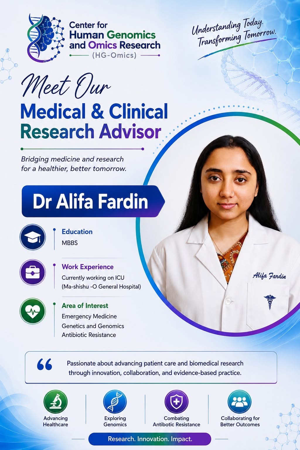 Dr Alifa Fardin